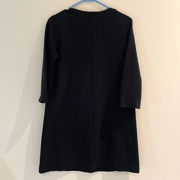 Boden Ottoman Ribbed Knit Sheath A-Line Black Workwear Dress size US 6R - Picture 3 of 14